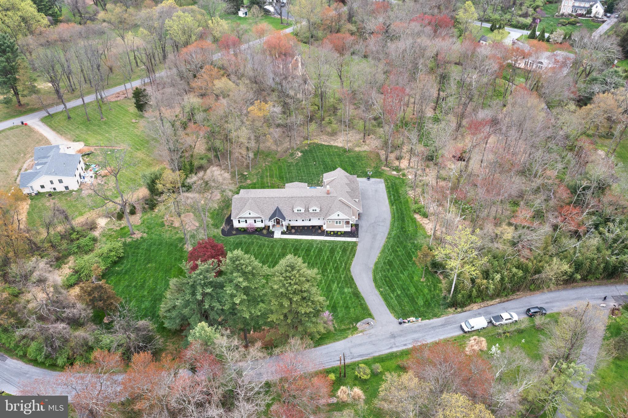 13 Laurel Circle Malvern, PA 19355 - Photo 83 of 84 Aerial View of Property in Radnor Hunt