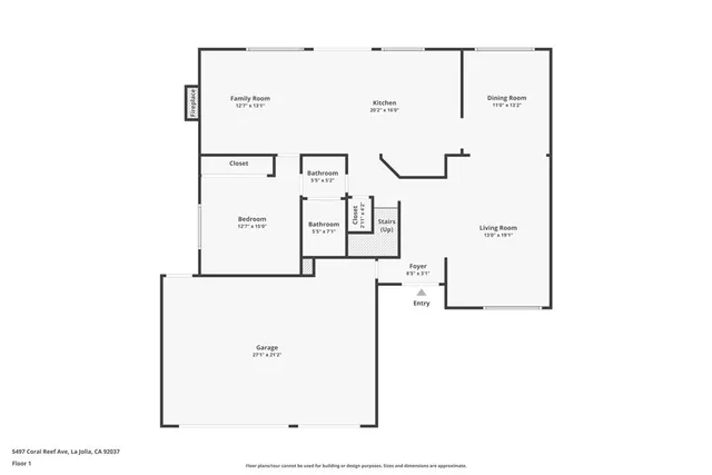 $2,861,800 | 5497 Coral Reef Avenue, La Jolla, CA 92037