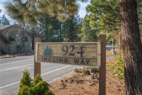 a view of street sign