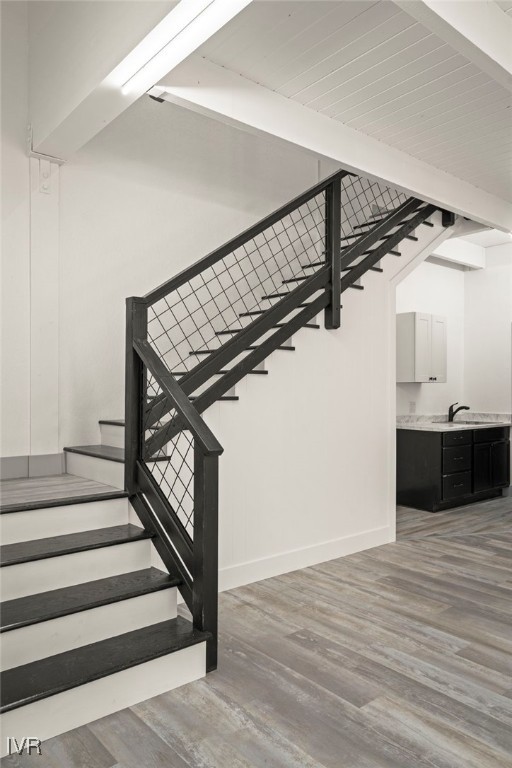 924 Incline Way, Unit N Incline Village, NV 89451 - Photo 15 of 19 a view of entryway and hall with wooden floor