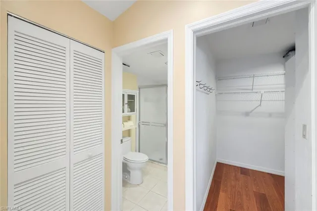 a bathroom with a toilet