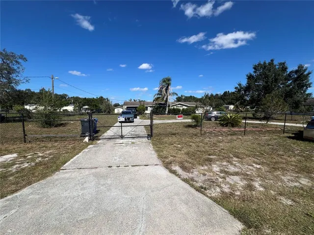 a view of outdoor space with deck and outdoor seating