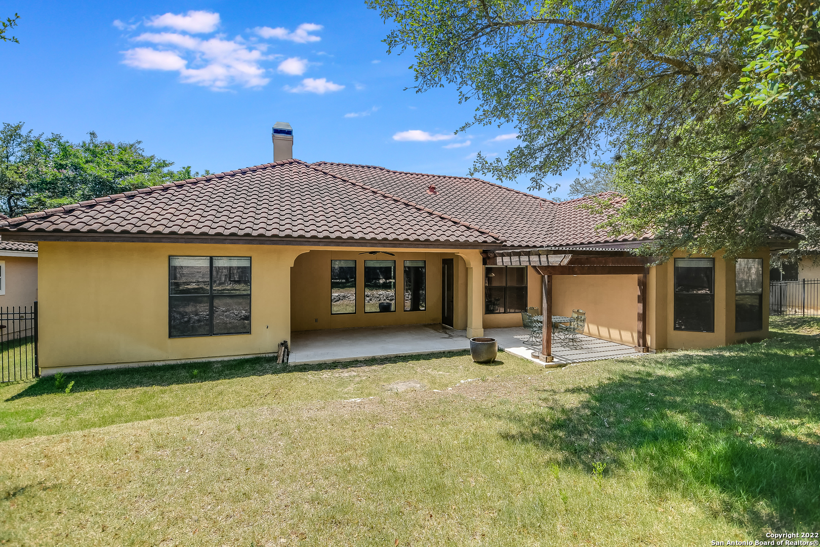 29114 Tivoli Way Boerne, TX 78015 - Photo 24 of 31 a front view of a house with yard and parking