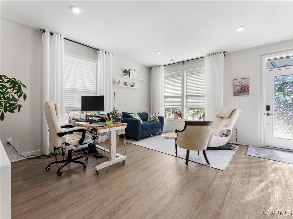 14100 Millpointe Road Midlothian, VA 23114 - Photo 6 of 46 a view of a livingroom with workspace and a window