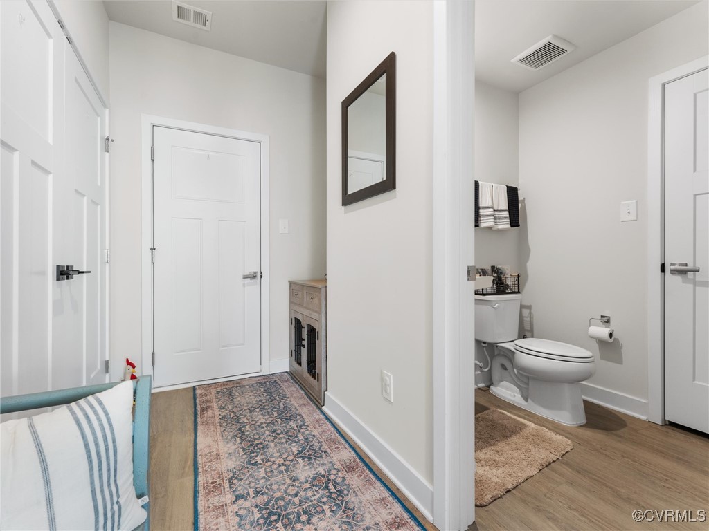 14100 Millpointe Road Midlothian, VA 23114 - Photo 7 of 46 a bathroom with a toilet and a shower