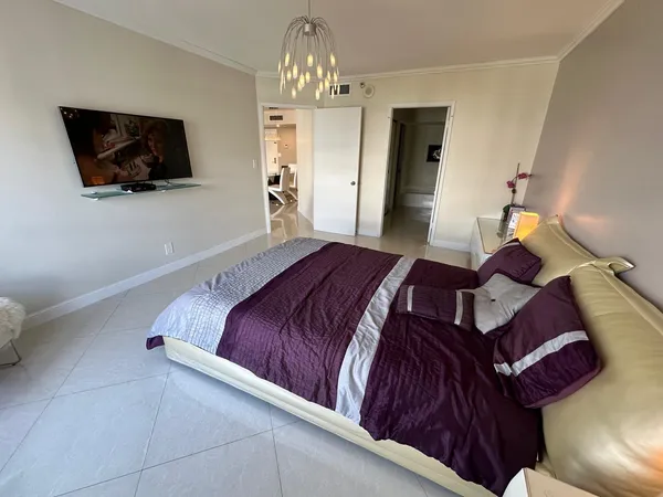 a view of roof with city view