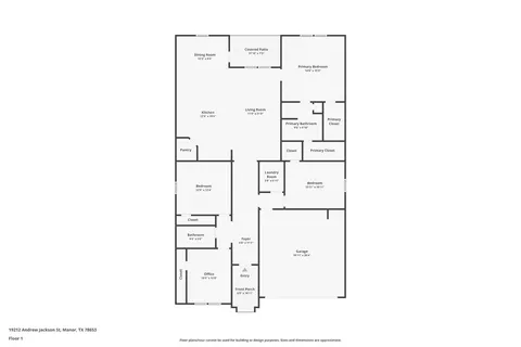 $345,000 | 19212 Andrew Jackson Street, Manor, TX 78653