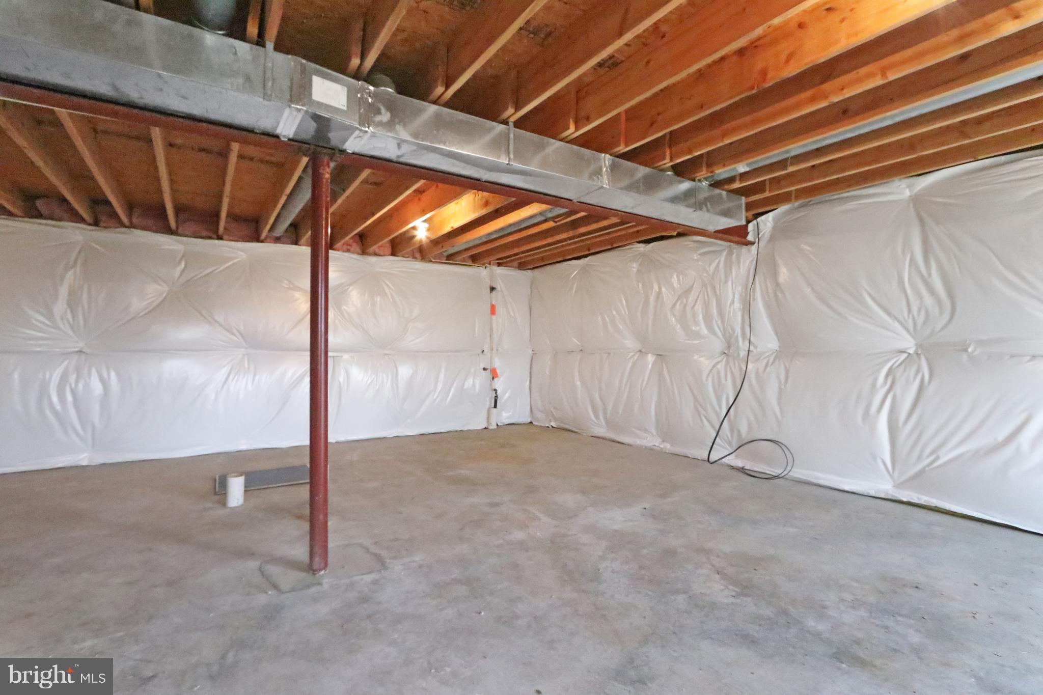99 Saratoga Road Inwood, WV 25428 - Photo 33 of 34 Full Unfinished Basement with rough in