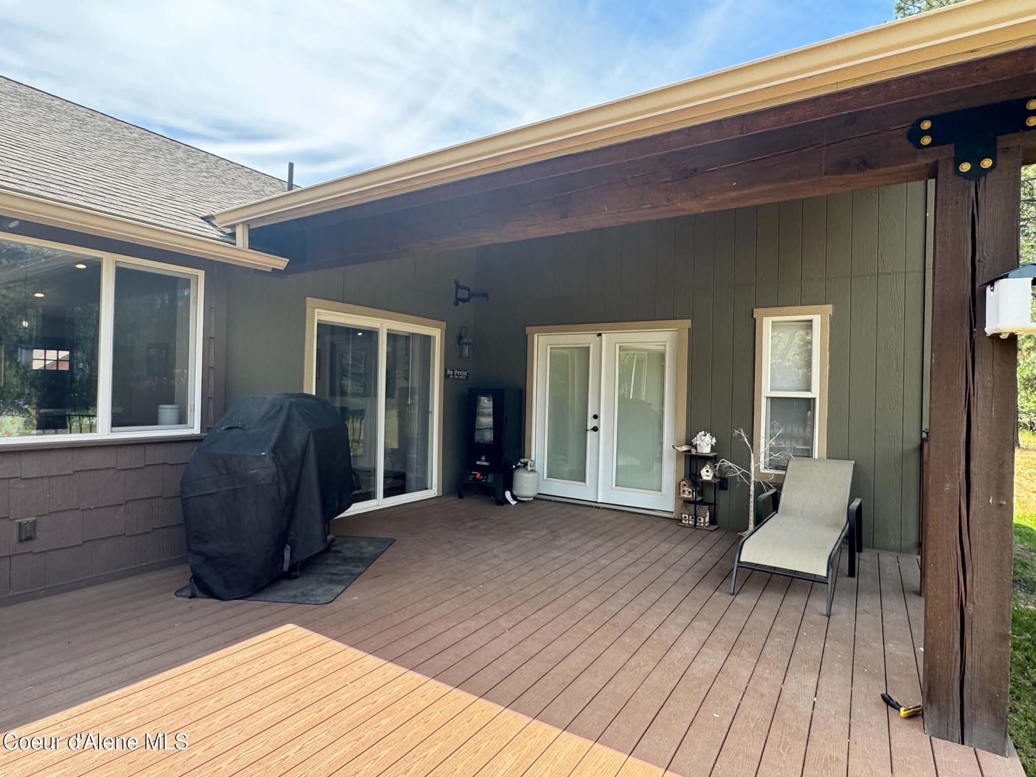 6637 East Little Joe Road Coeur D'Alene, ID 83814 - Photo 32 of 44 Covered Deck
