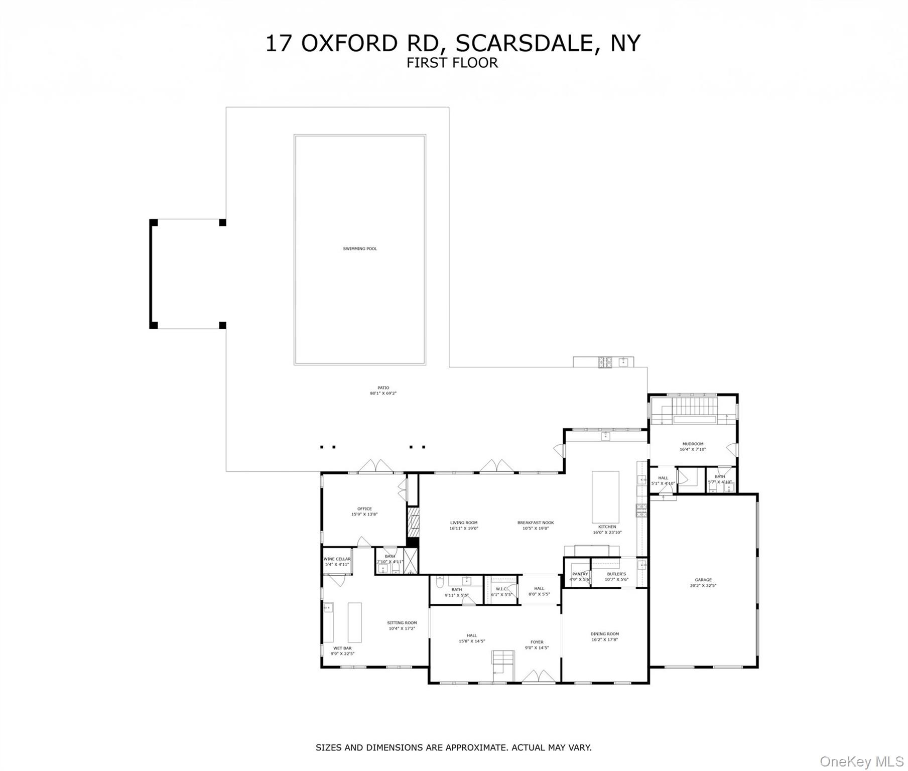 17 Oxford Road Scarsdale, NY 10583 - Photo 46 of 49 Floor plan