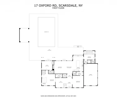 a picture of floor plan