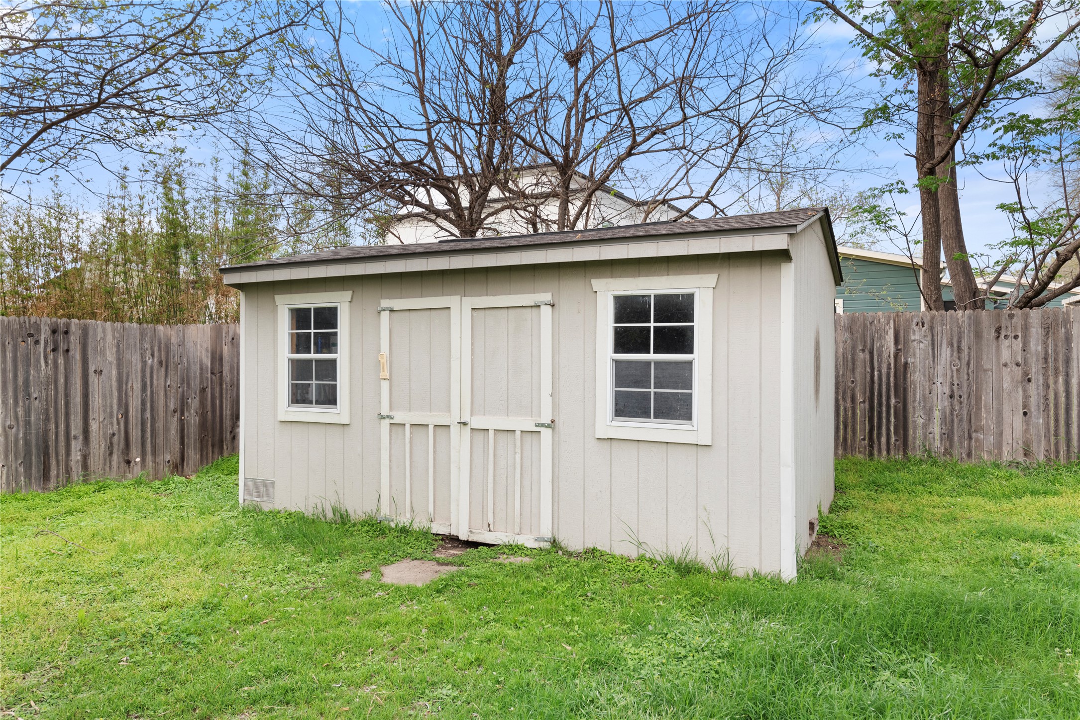 1900 Justin Lane Austin, TX 78757 - Photo 21 of 27 View of shed with a fenced backyard