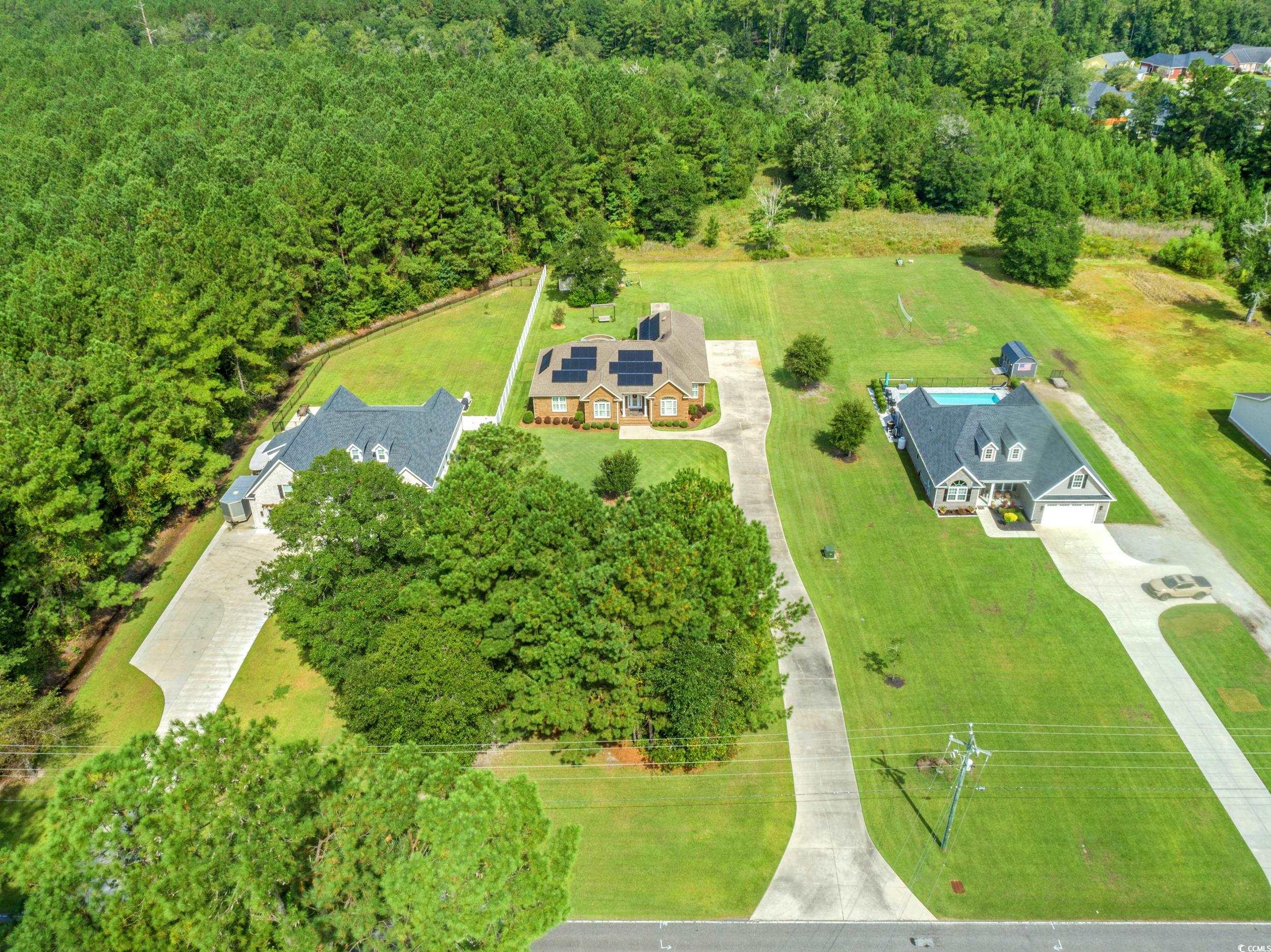 3609 Long Ave Extension Conway, SC 29526 - Photo 38 of 40 Aerial view of a heavily wooded area