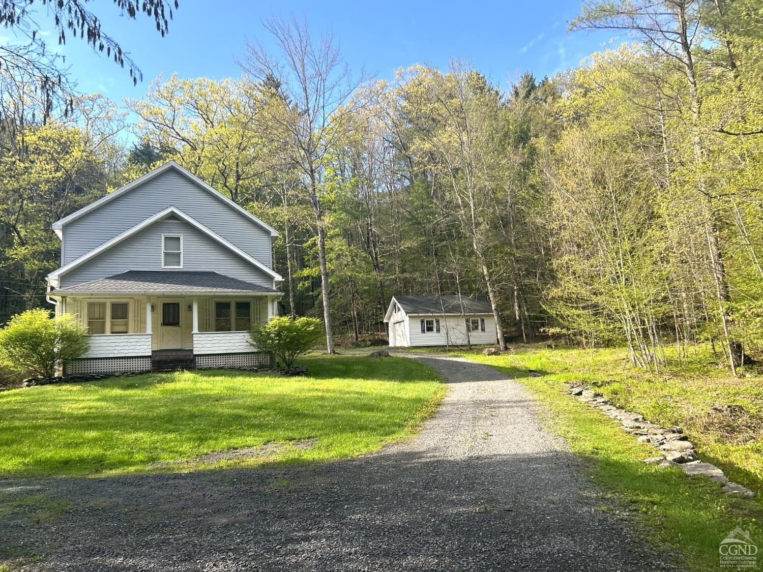 169 Rt 4 Prattsville, NY 12468 - Photo 31 of 35 a front view of a house with a yard