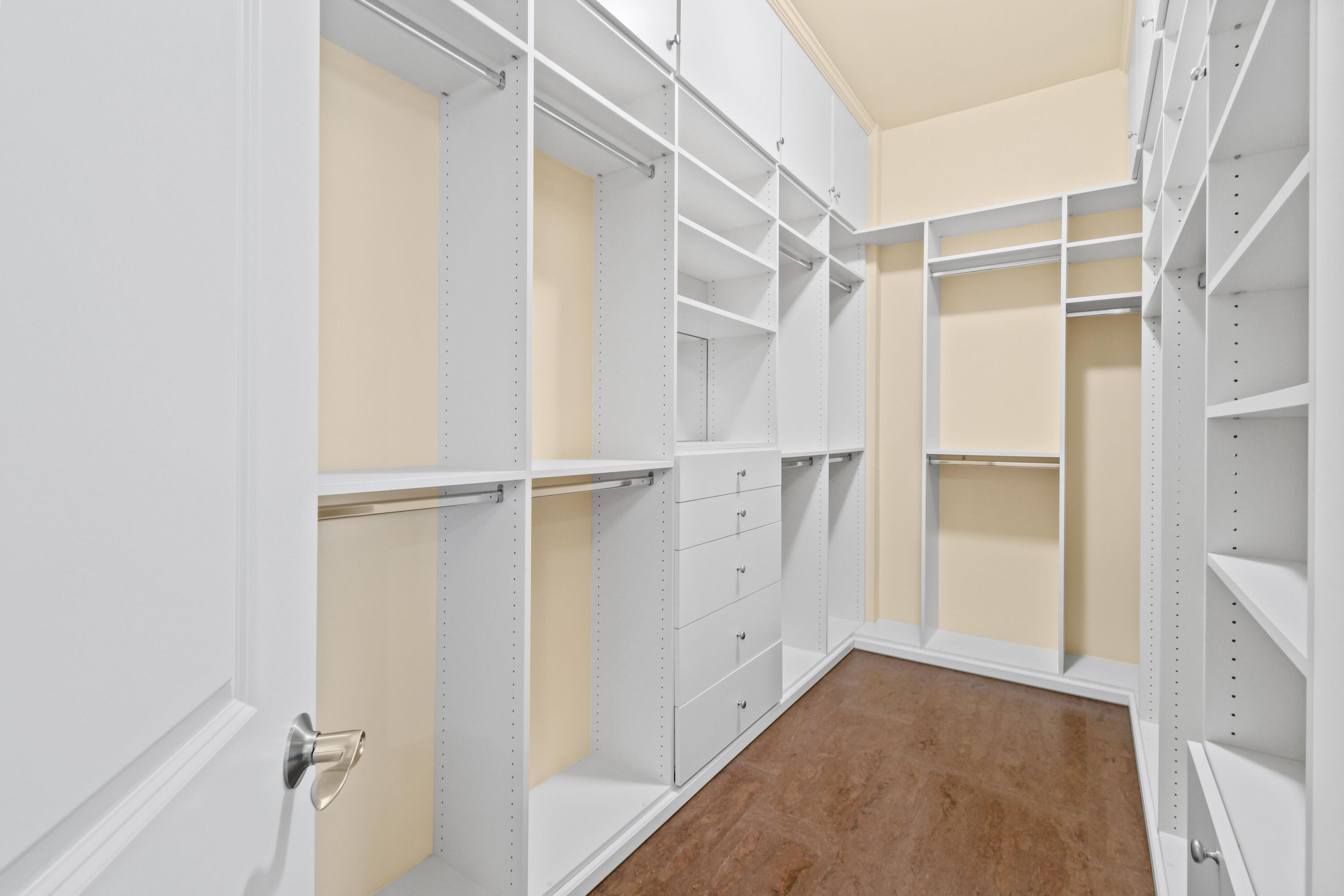 4600 North Ocean Drive, Unit 406 Singer Island, FL 33404 - Photo 52 of 106 a view of walk in closet with empty racks