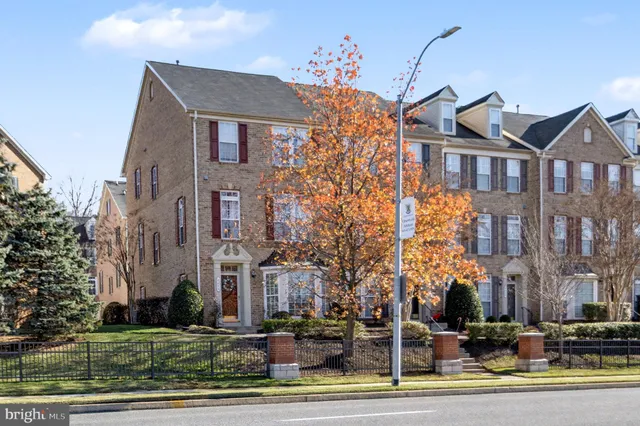 a front view of a building
