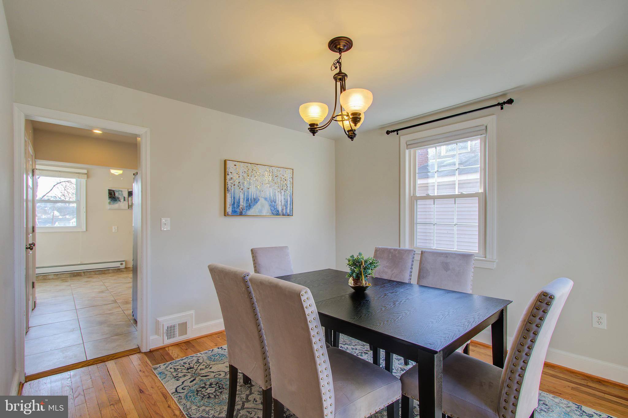 Dining room off kitchen