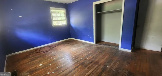 a view of empty room