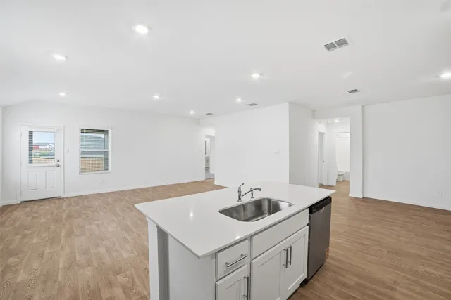 a bathroom with shower