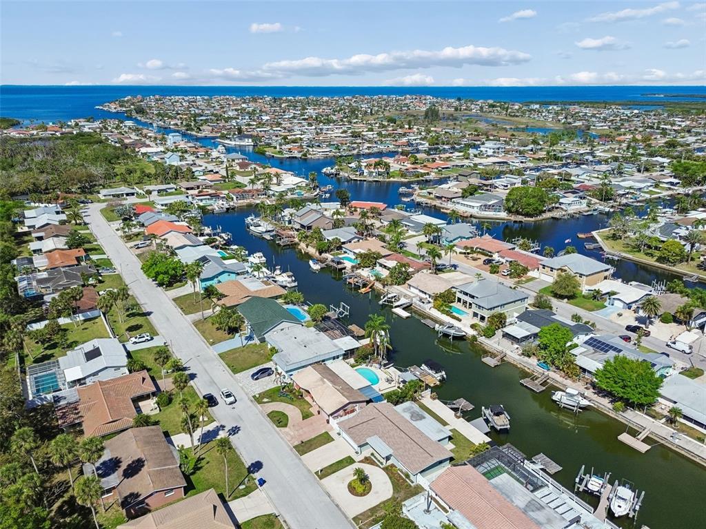 4417 Rudder Way New Port Richey, FL 34652 - Photo 28 of 47 an aerial view of residential houses with outdoor space