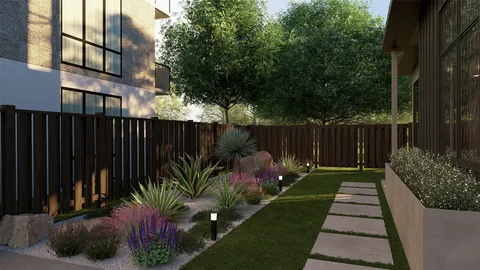 an outdoor view of a building