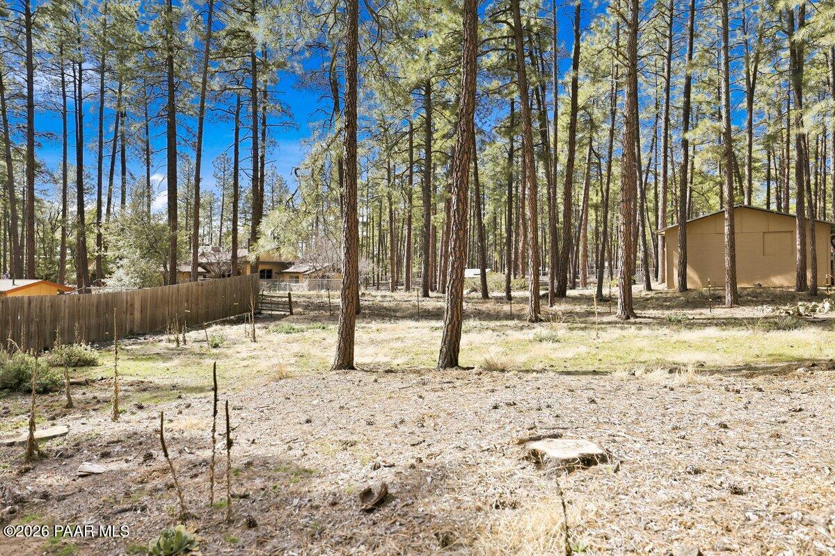 748 East Marapai Road Prescott, AZ 86303 - Photo 41 of 47 a view of a backyard of the house