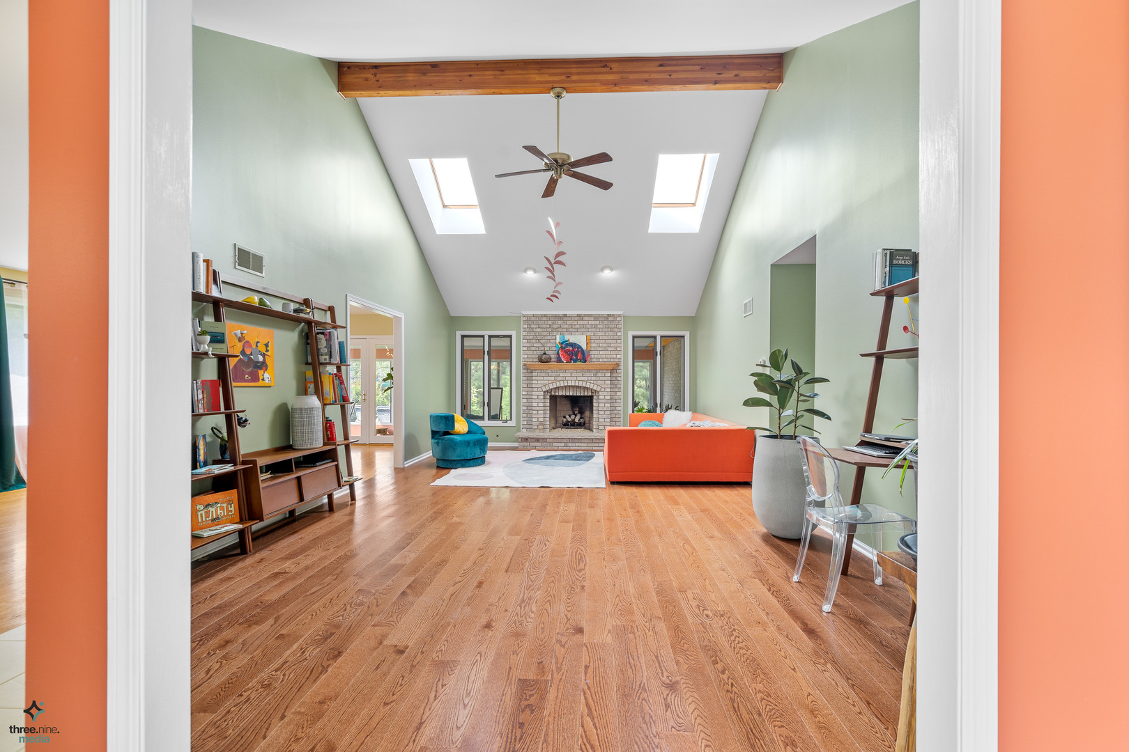 1224 Arbor Drive Lemont, IL 60439 - Photo 5 of 27 a living room with furniture and a wooden floor