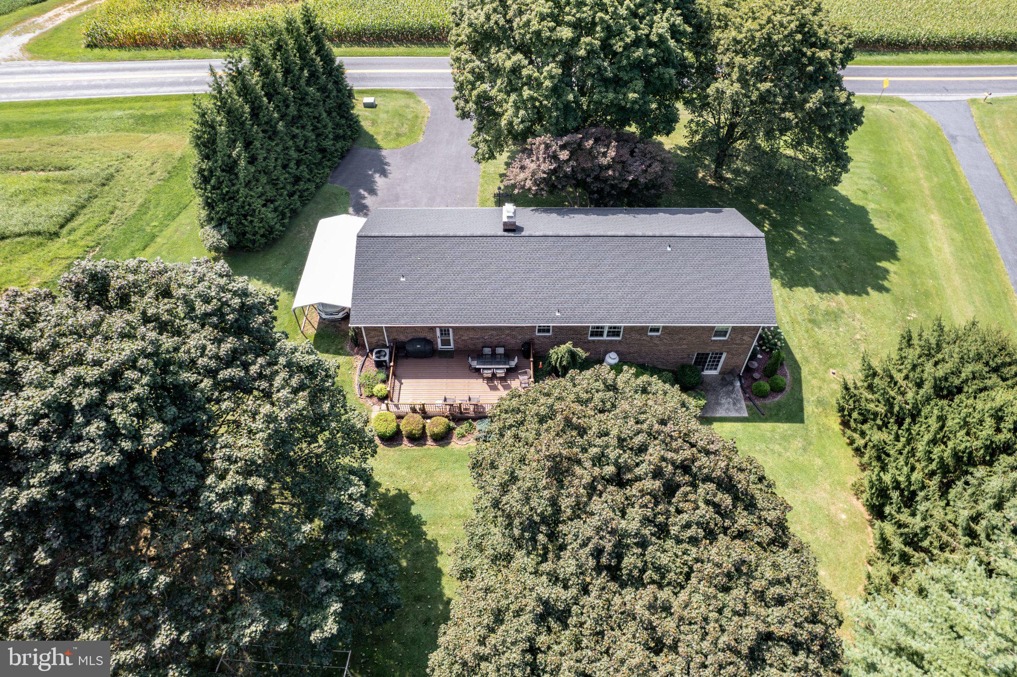 4818 Hoffmanville Road Manchester, MD 21102 - Photo 68 of 71 Back Aerial View