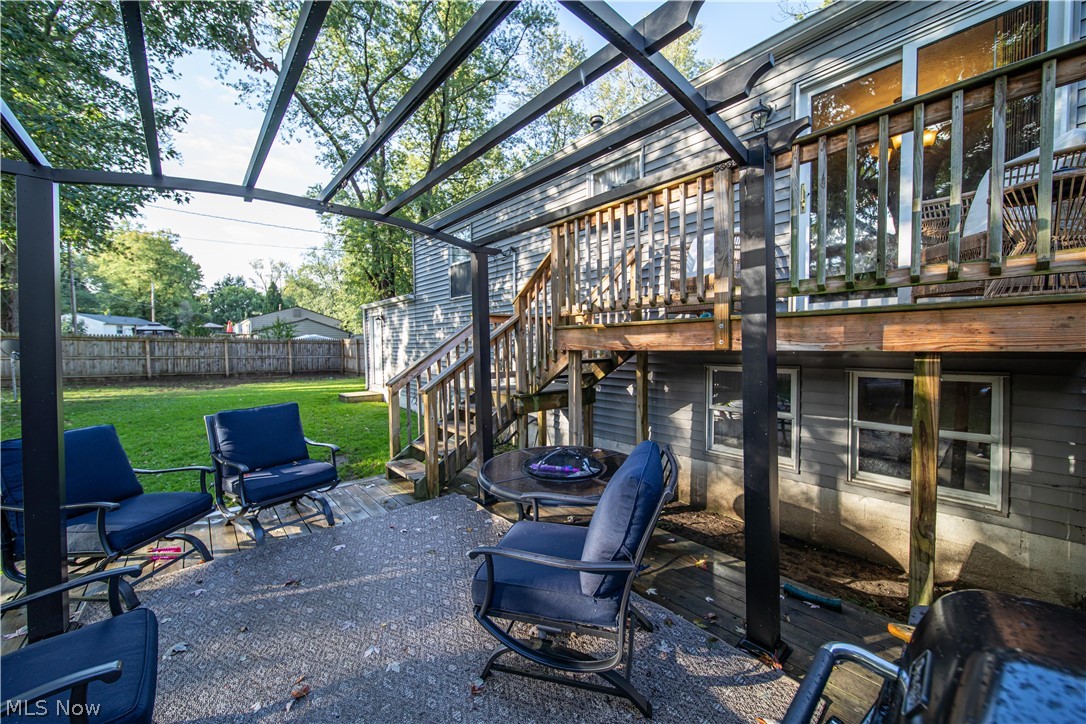 1771 Falkirk Road Madison, OH 44057 - Photo 22 of 30 Upper & lower Decks make great outdoor space for relaxing & entertaining.