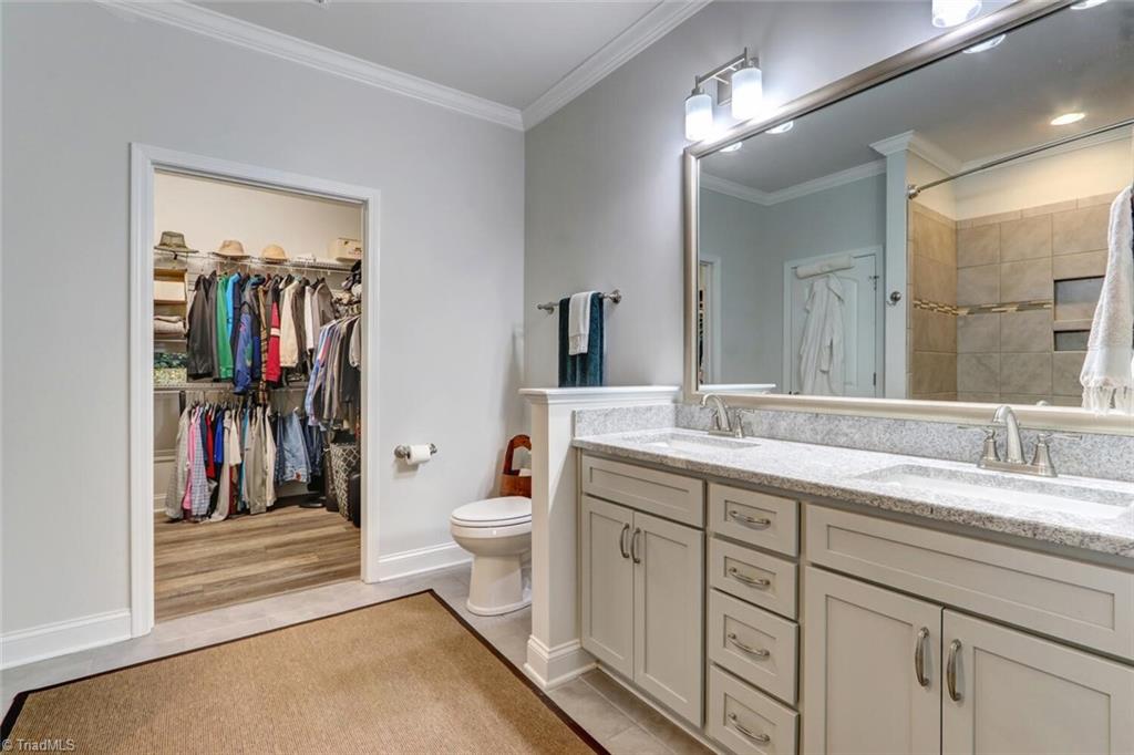 6526 Marion Gibson Way Oak Ridge, NC 27310 - Photo 17 of 27 MASTER BATHROOM