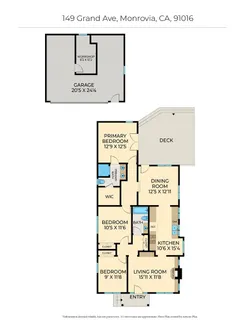 $1,188,000 | 149 Grand Avenue, Monrovia, CA 91016