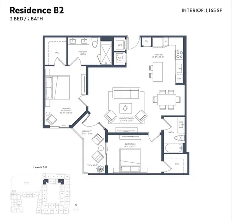 $3,849 | 1650 Northeast 124th Street, Unit 511, North Miami, FL 33181