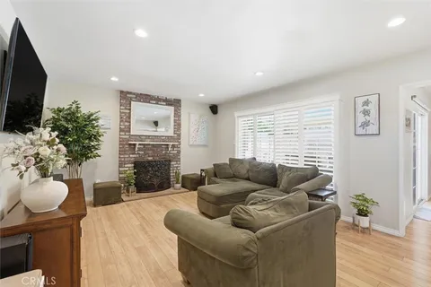 a bedroom with a bed and a desk