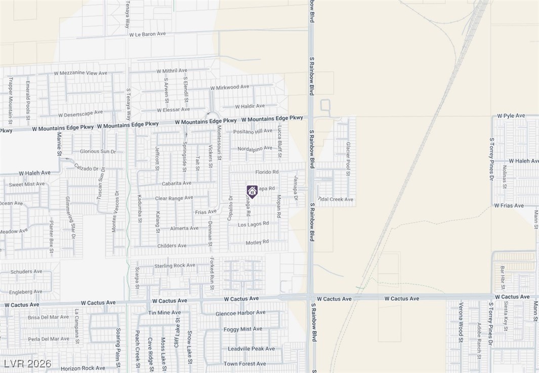 7022 Cordite Road Las Vegas, NV 89178 - Photo 47 of 51 Map of property with streets / nearby areas