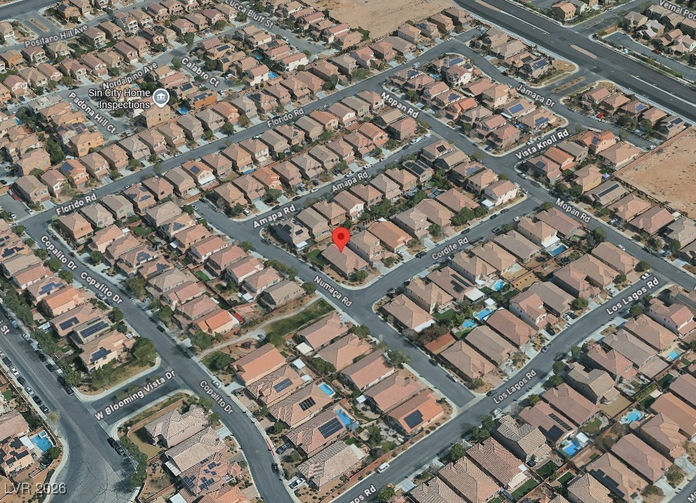 7022 Cordite Road Las Vegas, NV 89178 - Photo 48 of 51 Aerial view of property's location