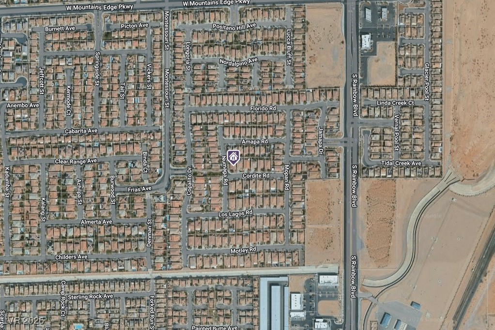 7022 Cordite Road Las Vegas, NV 89178 - Photo 49 of 51 Aerial view of property's location