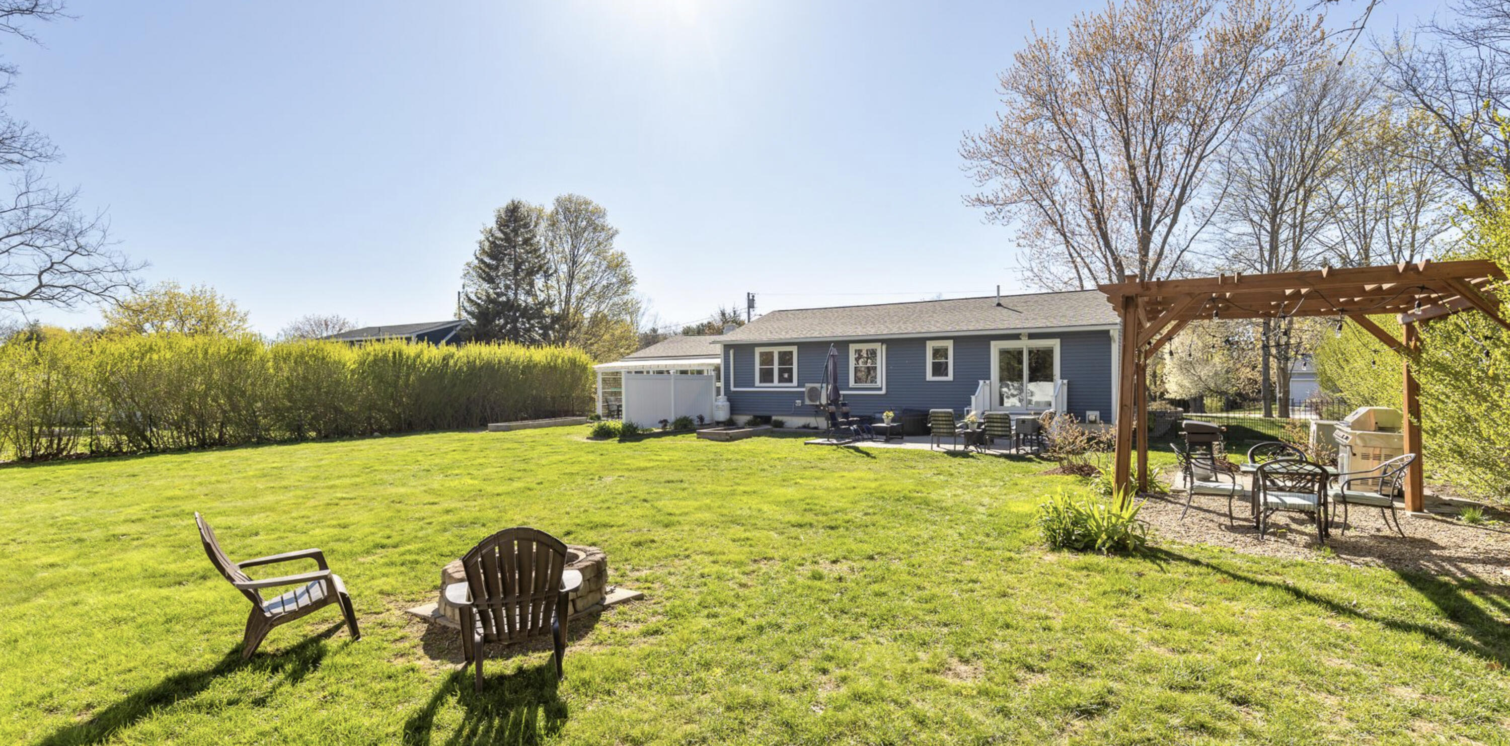 52 Raydon Rd Extension York, ME 03909 - Photo 5 of 30 Firepit and pergola