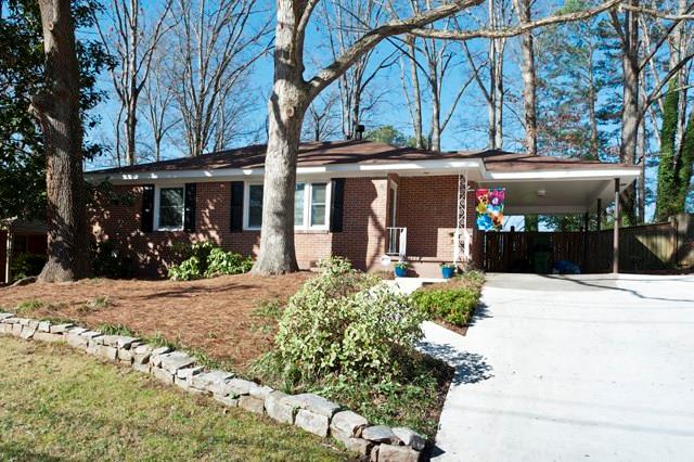 842 Willivee Drive Decatur, GA 30033 - Photo 1 of 1 Solid well maintained brick ranch w side by side parking for two cars and carport for one.