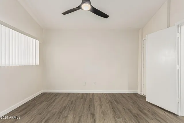 a view of a walk in closet