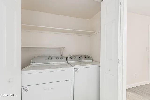 a view of front door