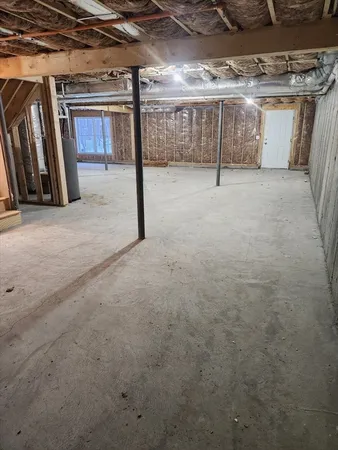 a view of under construction room and staircase