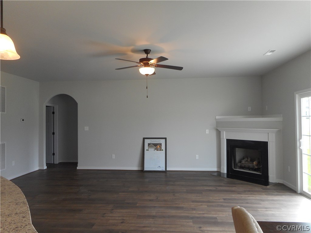 4032 Rotherham Circle Prince George, VA 23875 - Photo 4 of 10 very open and spacious family room w/corner firep