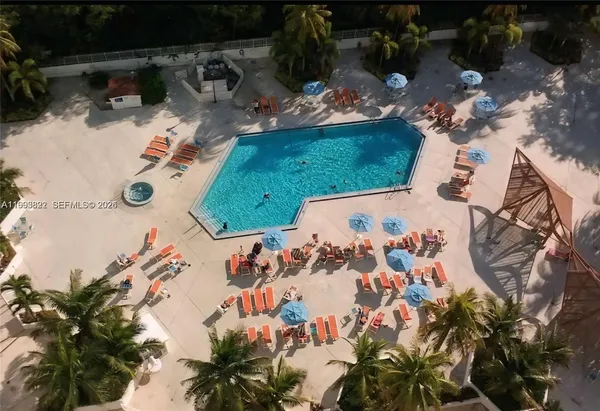 an outdoor space with patio