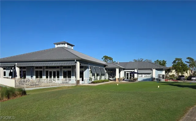 a view of a house with a garden