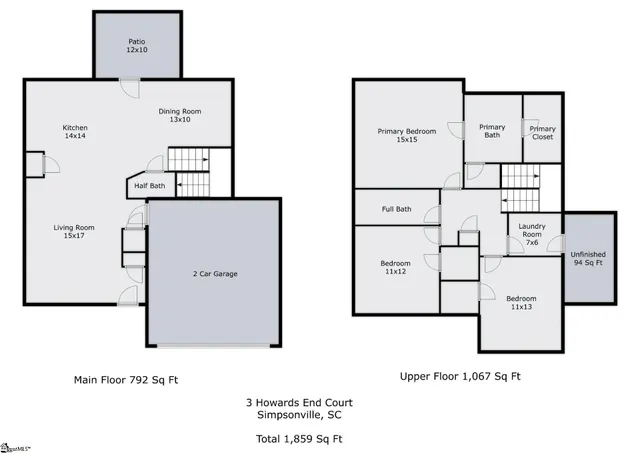 $315,000 | 3 Howards End Court, Simpsonville, SC 29681