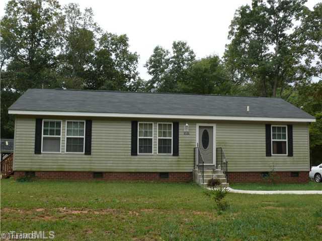 8586 Erect Road Seagrove, NC 27341 - Photo 1 of 14 Exterior Front. 2012 Modular home with 3 acres