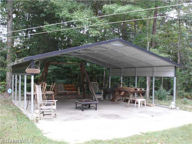 8586 Erect Road Seagrove, NC 27341 - Photo 12 of 14 Patio/Deck. Outside picnic area for friends and family