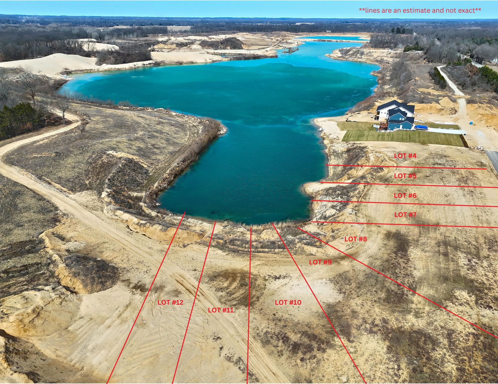 Vl Barron Lake Road Niles, MI 49120 - Photo 5 of 15 Lot Lines Facing North