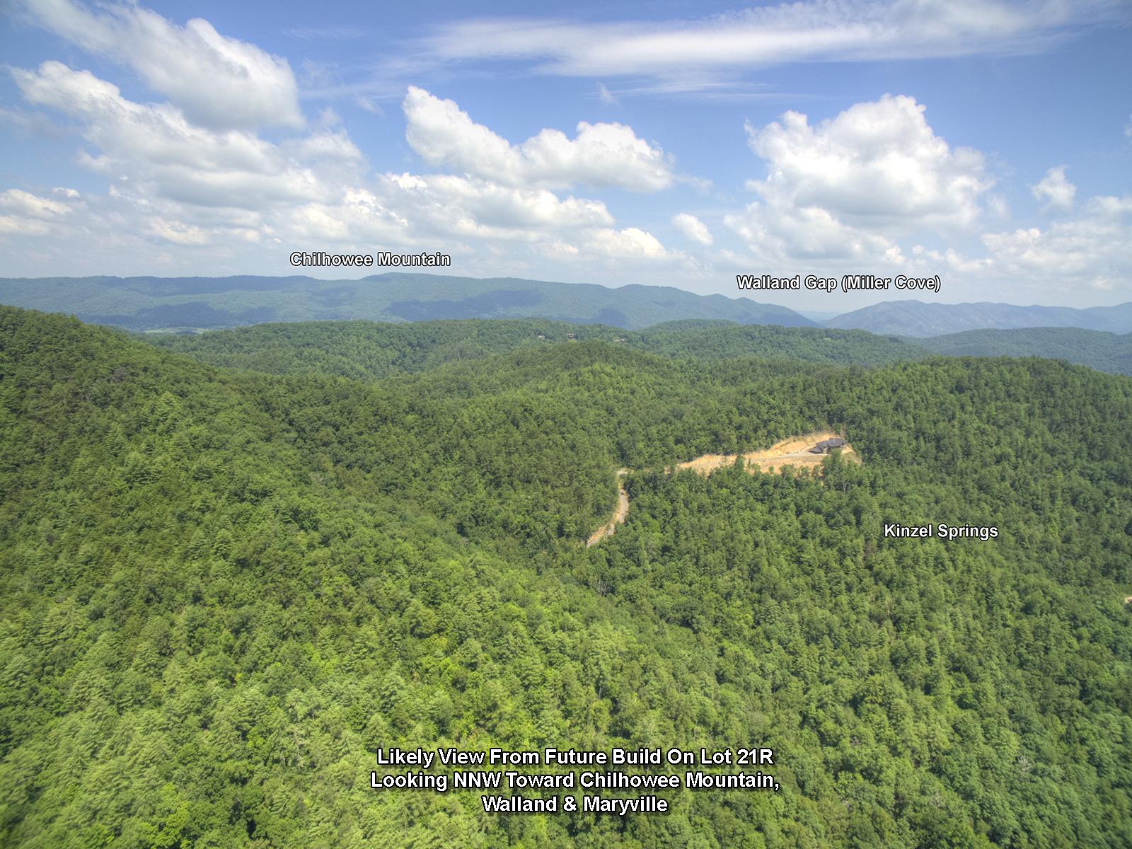 21 R Hawk View Drive Townsend, TN 37882 - Photo 4 of 13 LOT 21R - Likely View Toward NNW