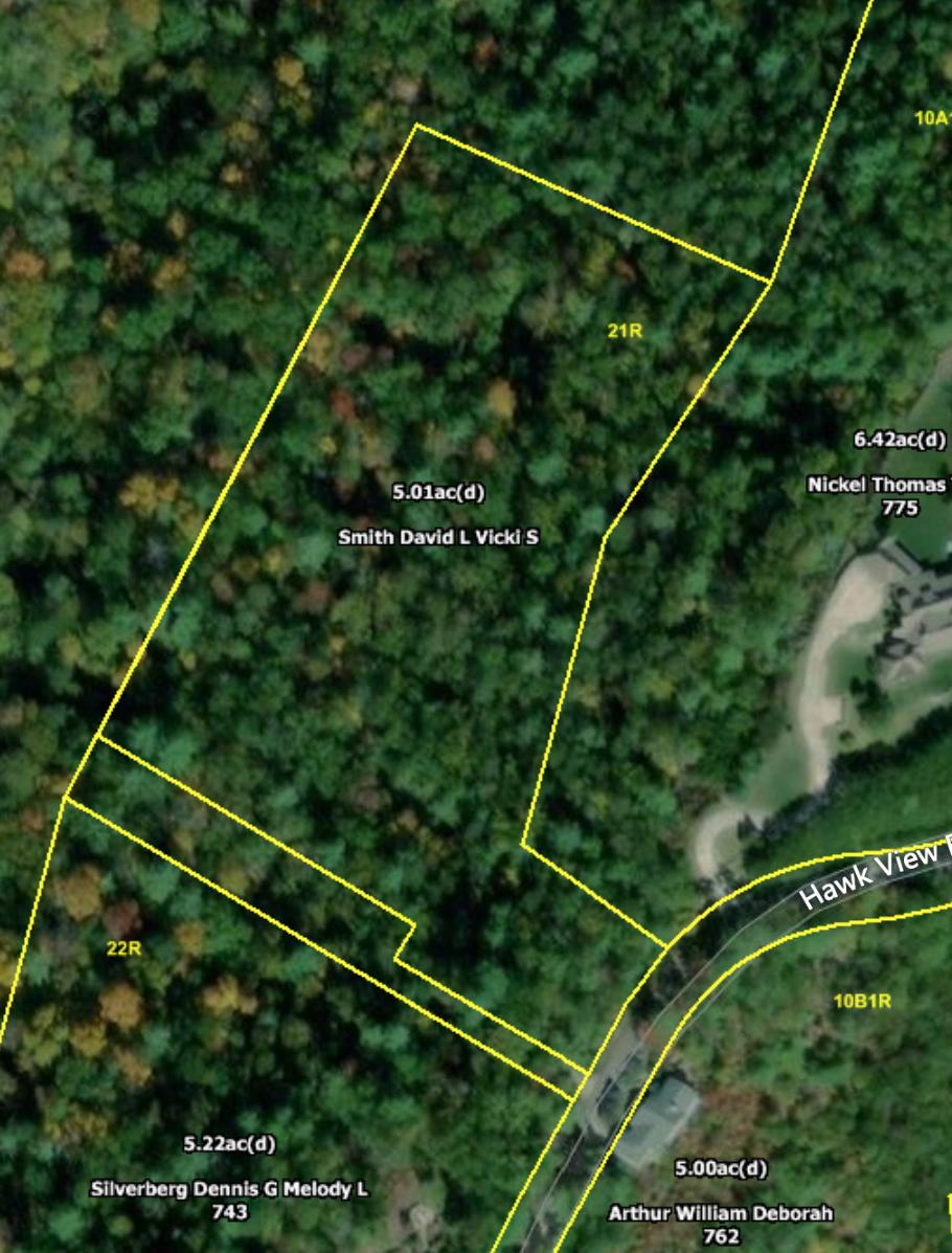 21 R Hawk View Drive Townsend, TN 37882 - Photo 5 of 13 CRS TAX MAP - LOT 21R